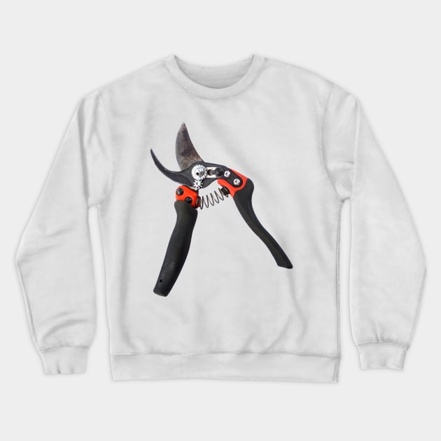 Snip Snip  - Adelaide Hills Wine Region - Fleurieu Peninsula by South Australian artist Avril Thomas Crewneck Sweatshirt by MagpieSprings